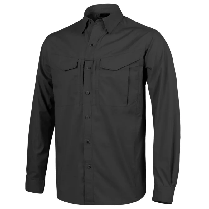 Defender MK2 Shirt Long Sleeve Polycotton Ripstop - Image 2