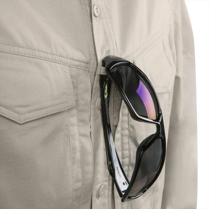 Defender MK2 Shirt Long Sleeve Polycotton Ripstop - Image 6