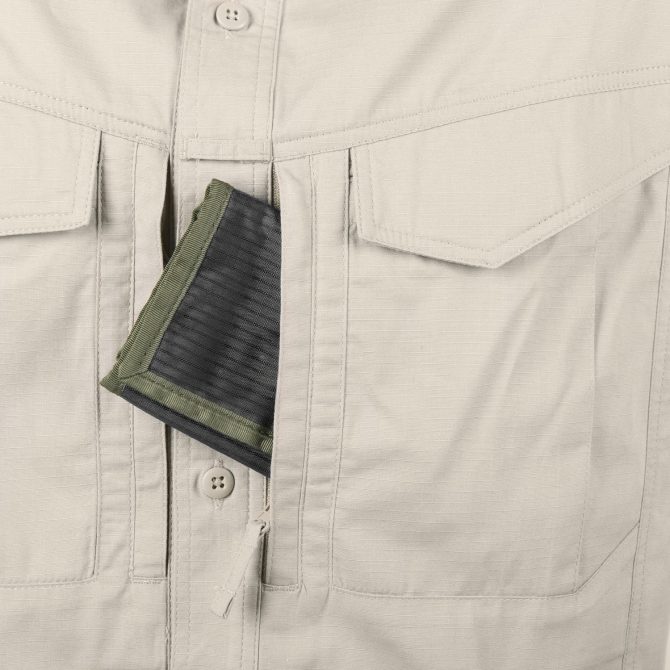 Defender MK2 Shirt Long Sleeve Polycotton Ripstop - Image 8